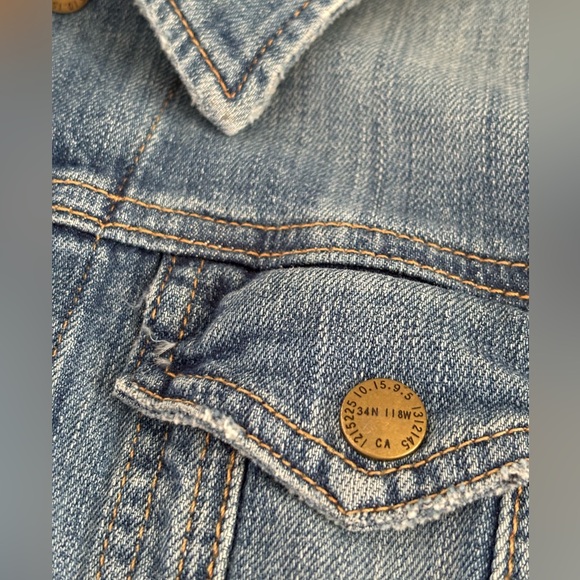 Current/Elliott "The Mechanic" Denim Jacket - Picture 2 of 9